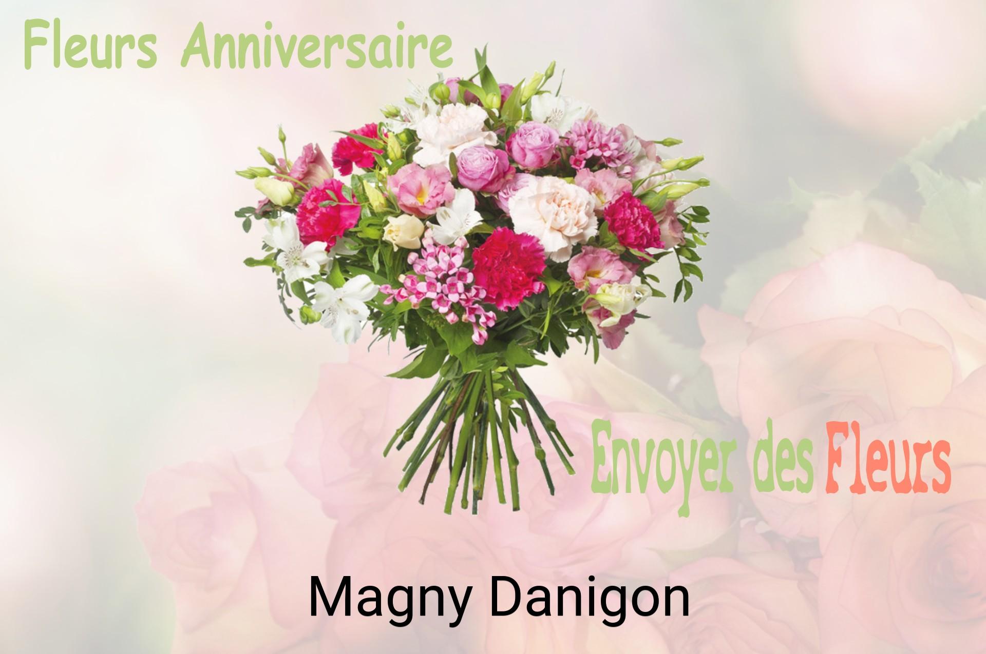 Bouquet de fleurs d’anniversaire livré à Magny-Danigon