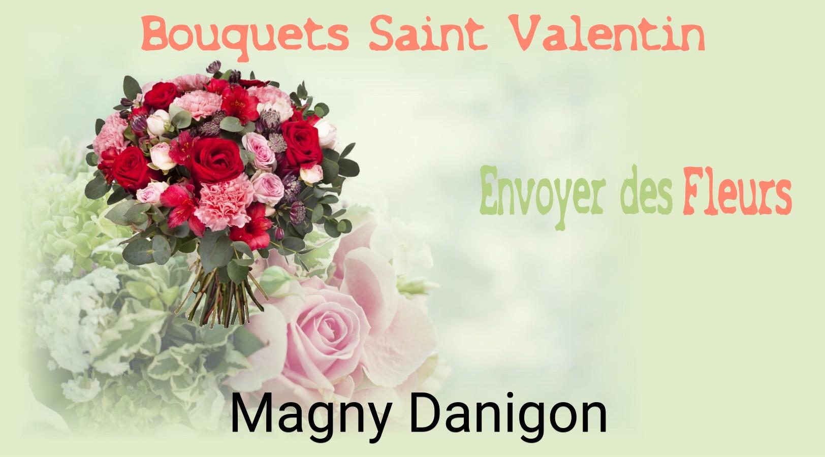 Roses de Saint-Valentin livrées à Magny-Danigon